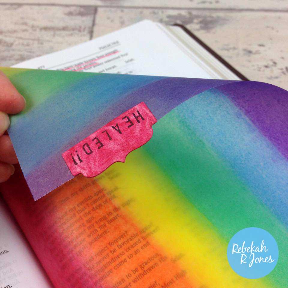 Clear Gesso & Matte Gel Medium in Bible Art Journaling - Rebekah R Jones