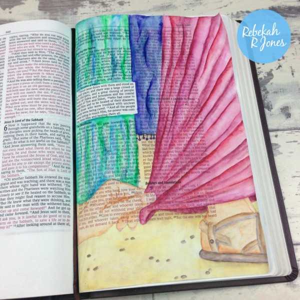 Bible Art Journaling Challenge Lesson 12 - Inktense Pencil Tutorial ...