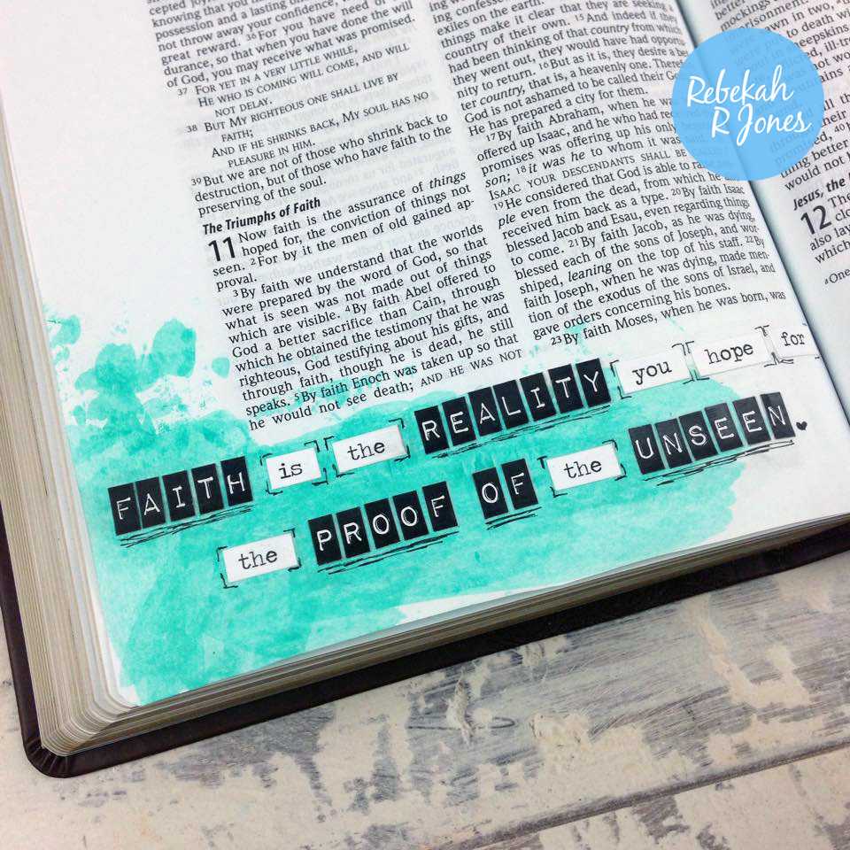 Bible Journaling Pencil & Tracing - Rebekah R Jones