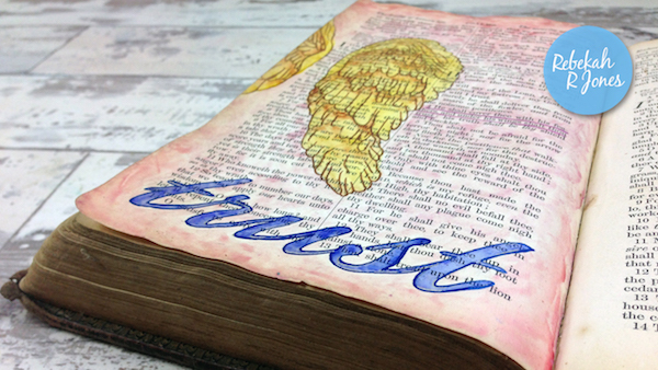 Bible Art Journaling Challenge Week 25