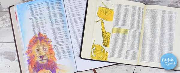 Bible Art Journaling Supplies