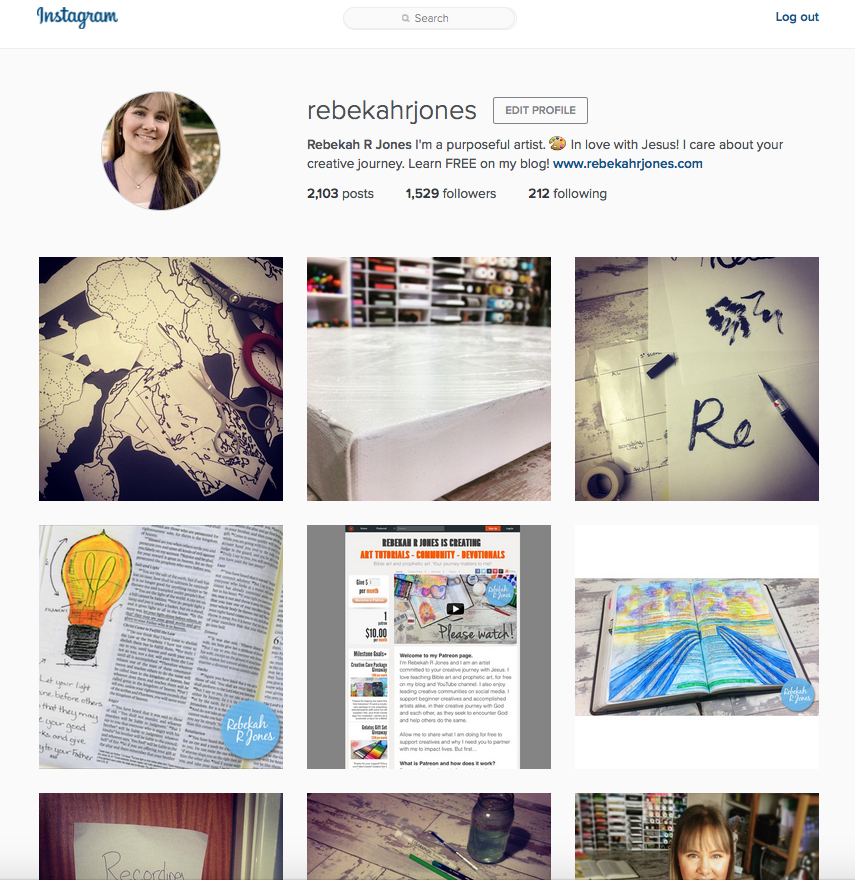 Rebekah R Jones instagram