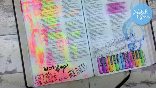 Bible Art Journaling Challenge Week 32