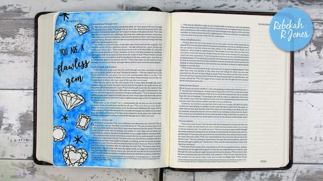 Bible Art Journaling Challenge Week 35