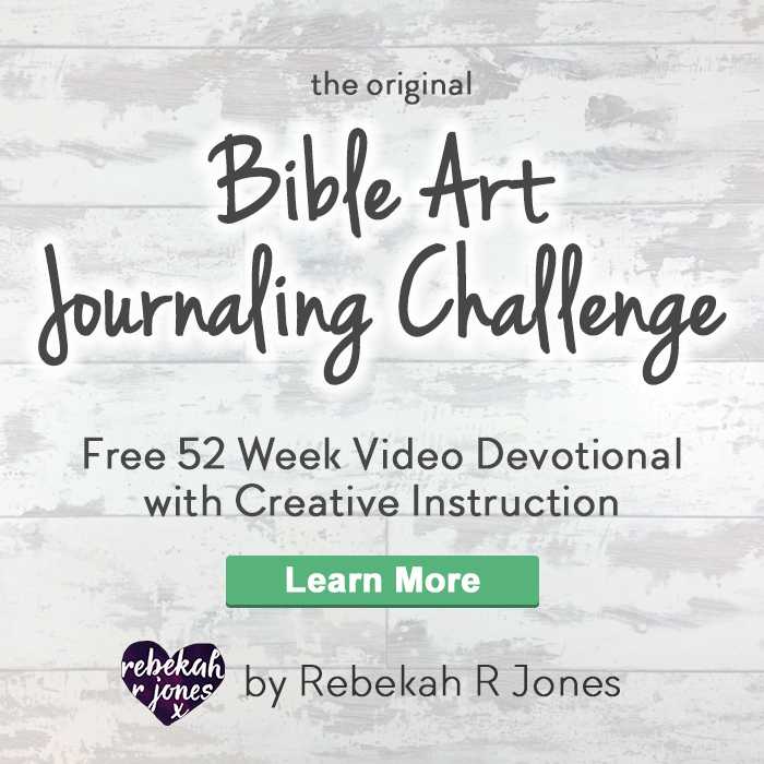 the original Bible Art Journaling Challenge