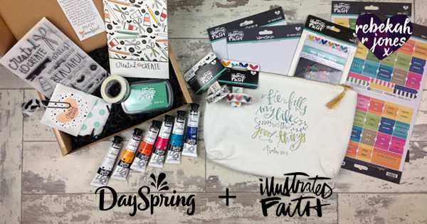 Illustrated Faith Partner With Dayspring - A Quick Review