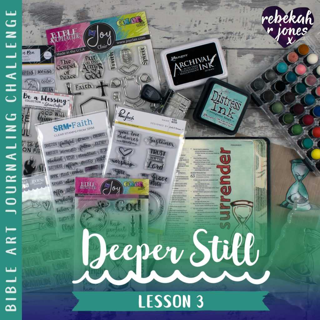 Deeper Still Lesson 3 - Bible Stamps
