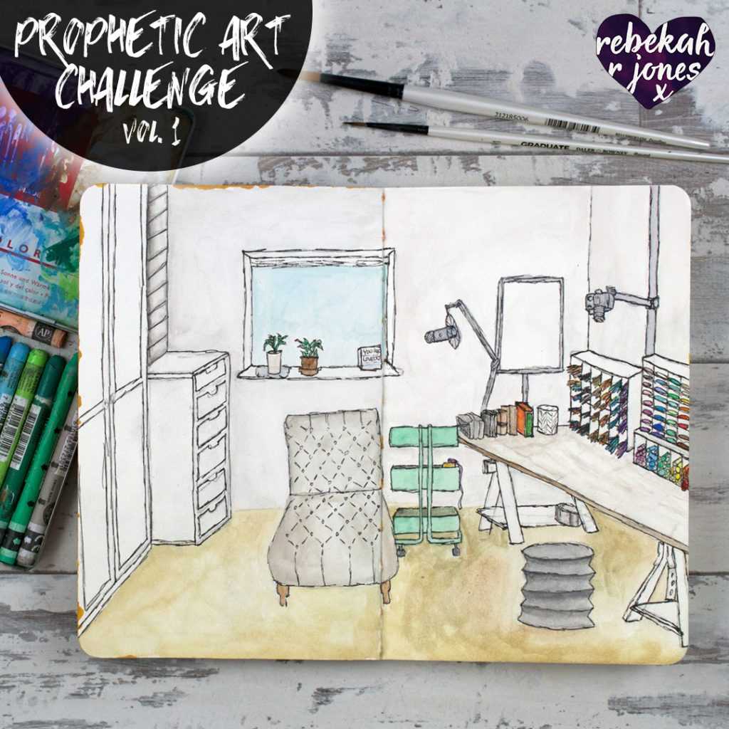 Perspective Drawing - Prophetic Art Challenge Vol. 1, Lesson 3