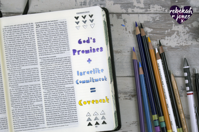 The Beginning Bible Art Journaling Challenge Lesson 2