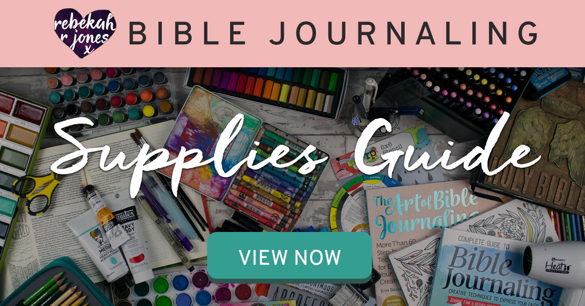 Bible Journaling Kit, Foundations