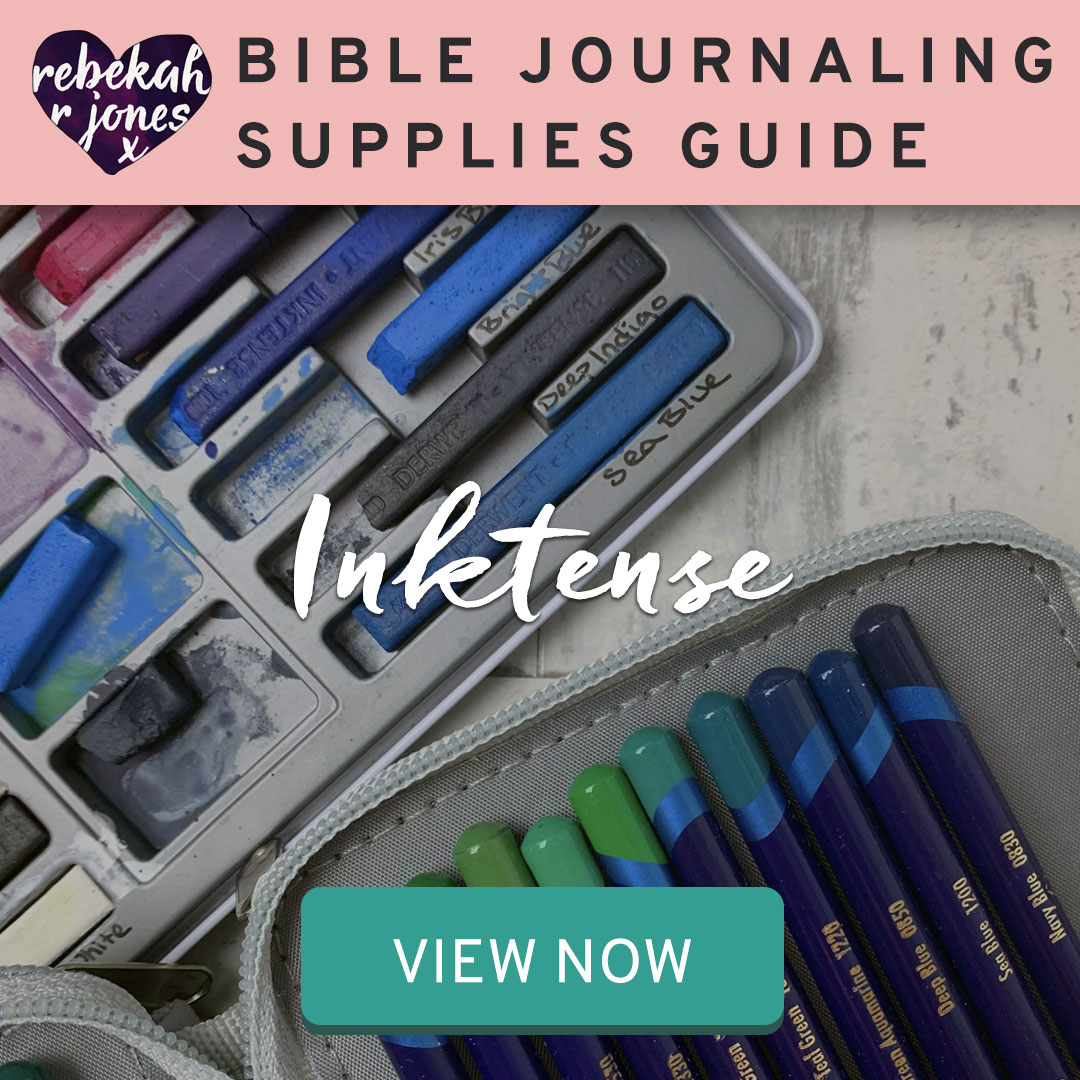Bible Journaling Supplies Inktense