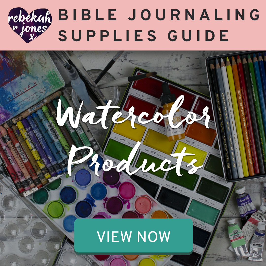 Bible Journaling Supplies Watercolor Products