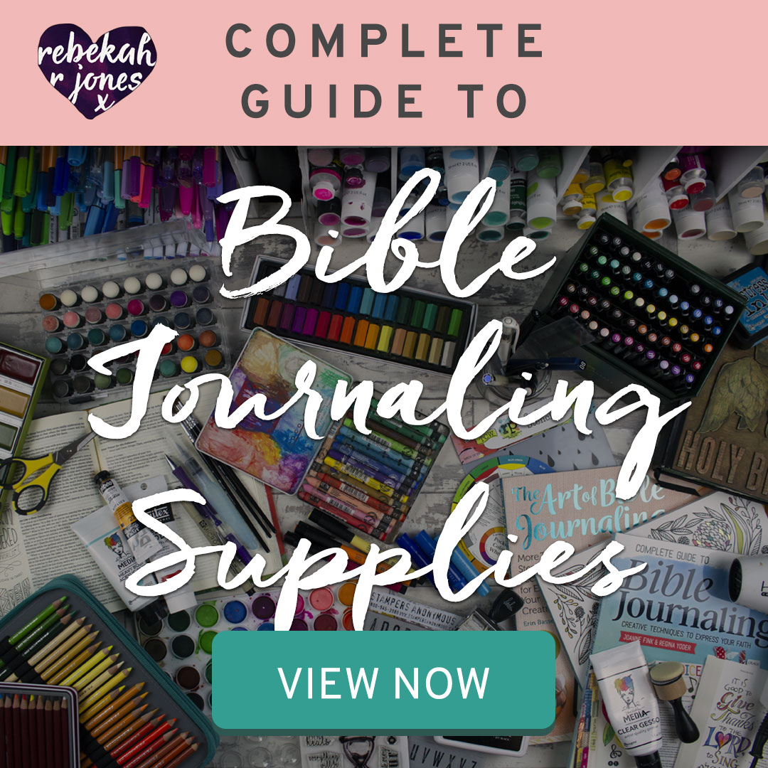 Bible Journaling Supplies Guide