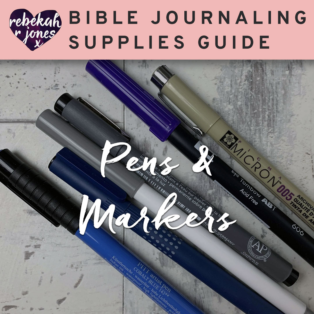 Bible Journaling Pens and Markers