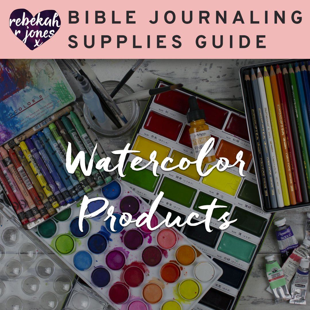 Bible Journaling Watercolor Products
